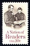 Abraham Lincoln & Tad Lincoln Nation of Readers Issue United States, 1984